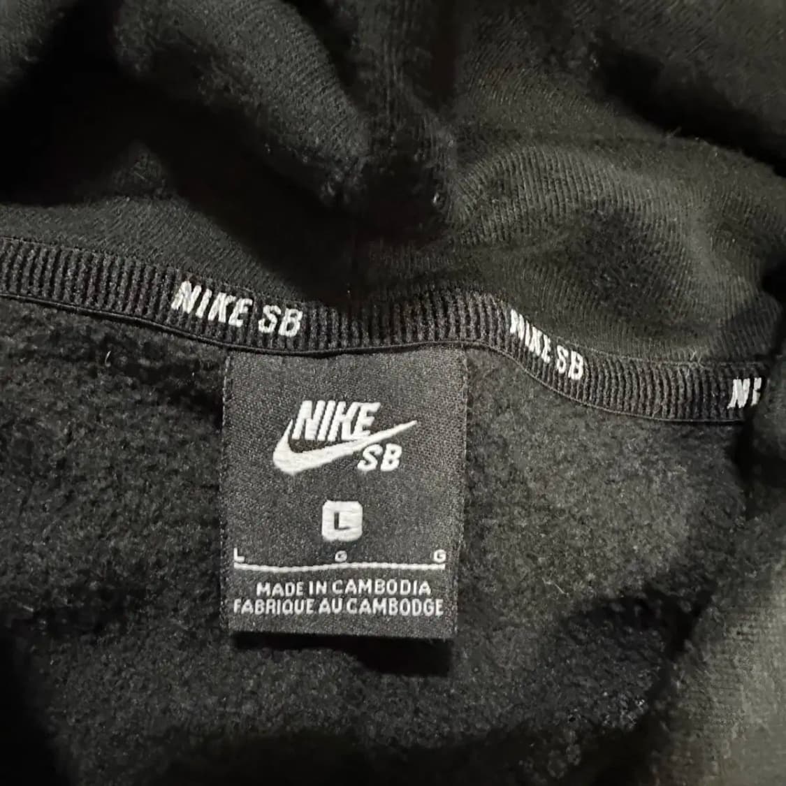 나이키 후드티 기모 블랙 L 100 상품이미지3