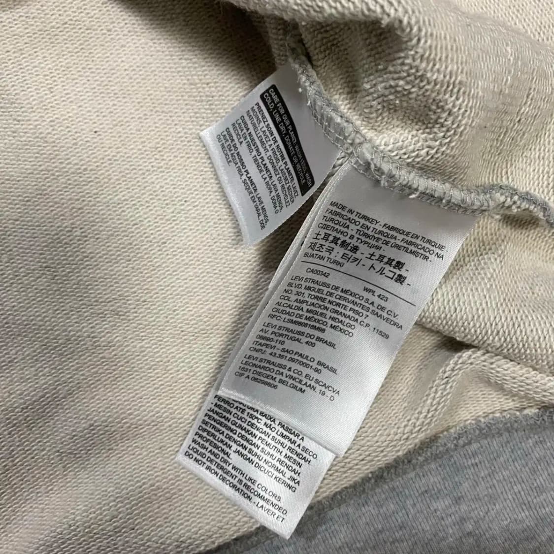 리바이스 후드티 XL 상품이미지5