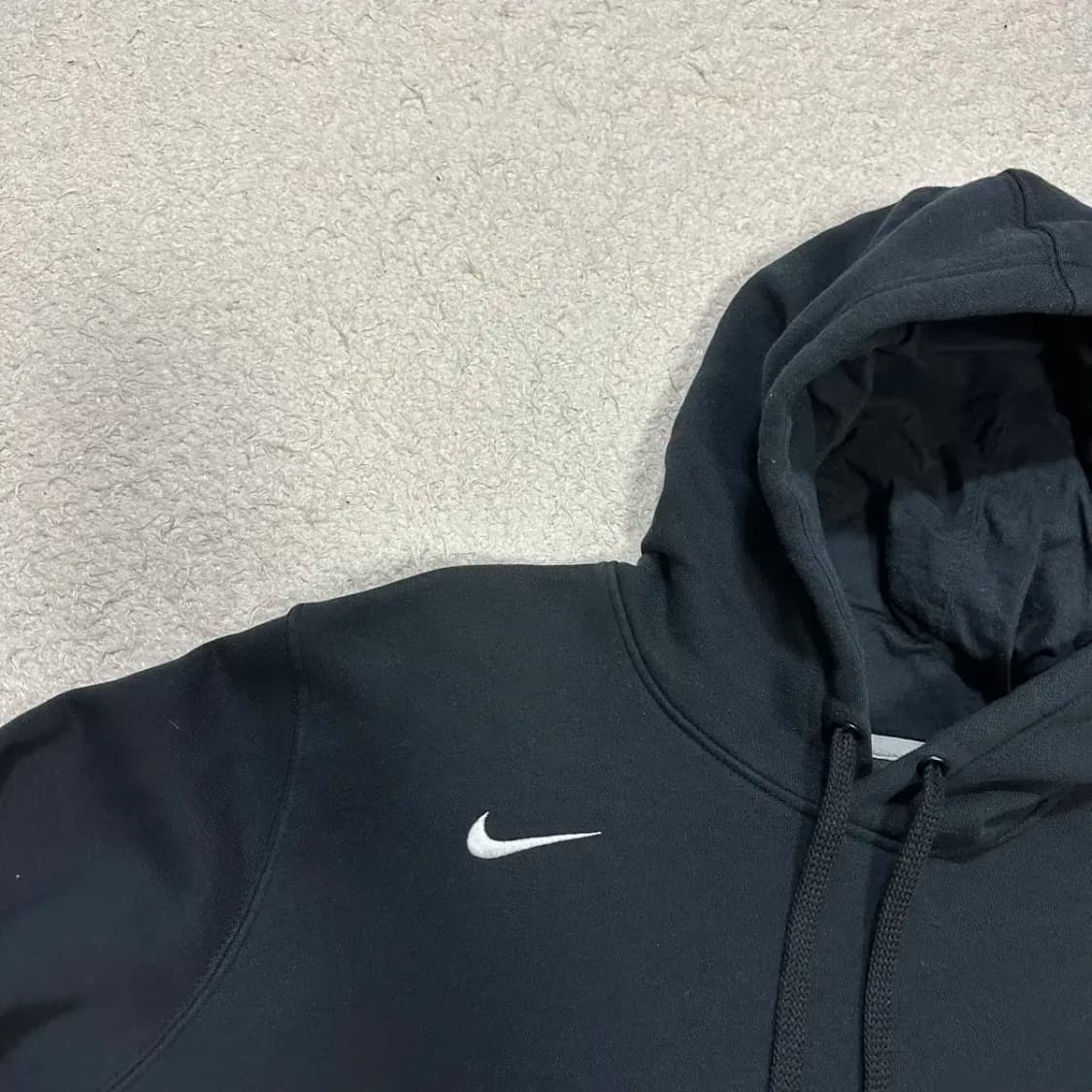 나이키 후드티 블랙 기모 L 상품이미지2
