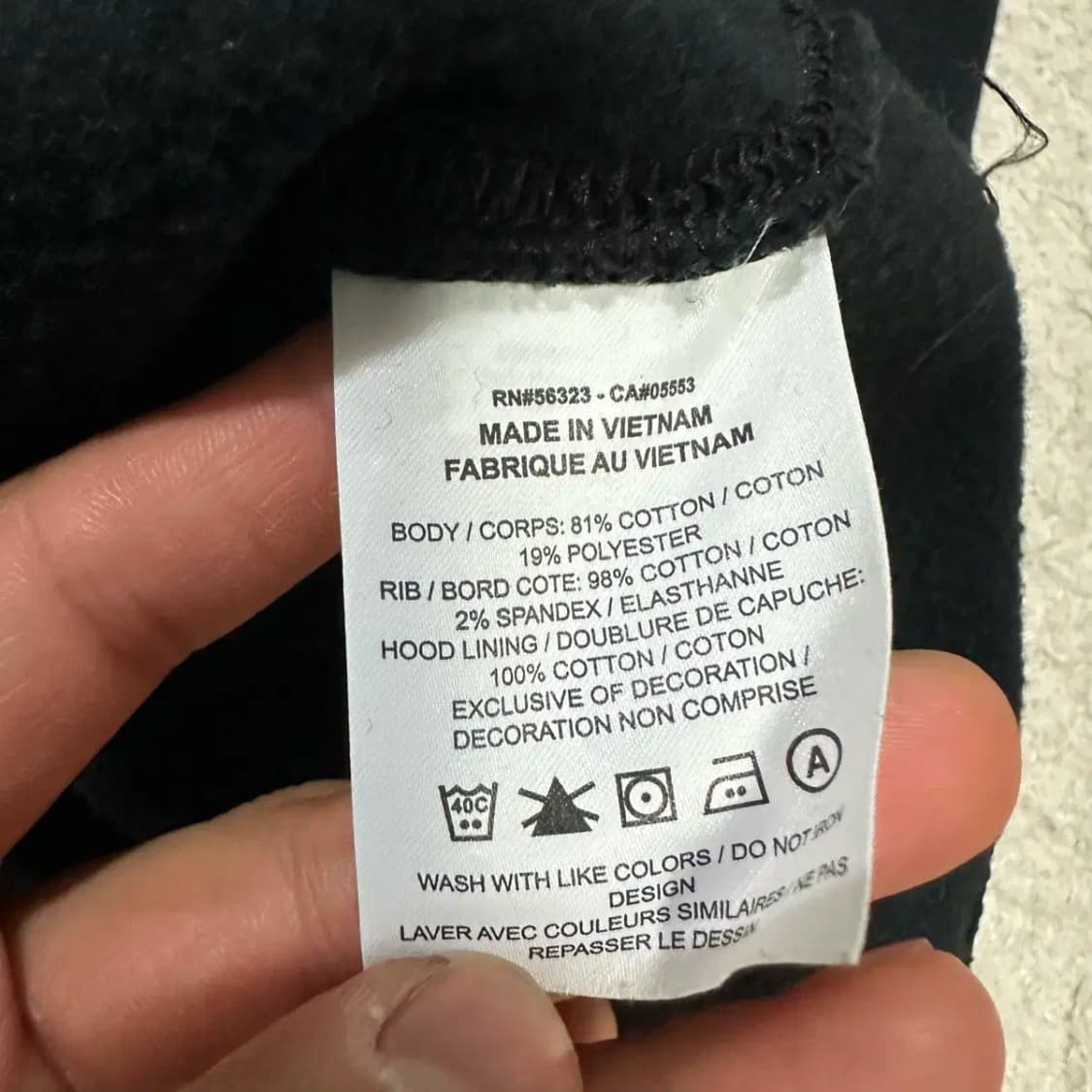 나이키 후드티 블랙 기모 L 상품이미지5