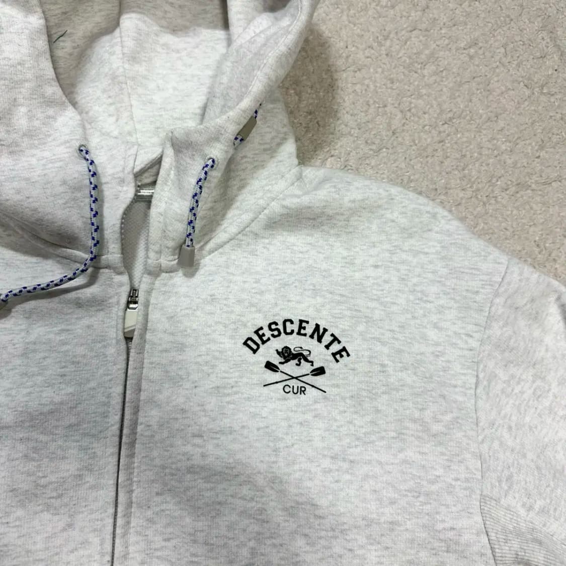 데상트 후드집업 여성 90 상품이미지2