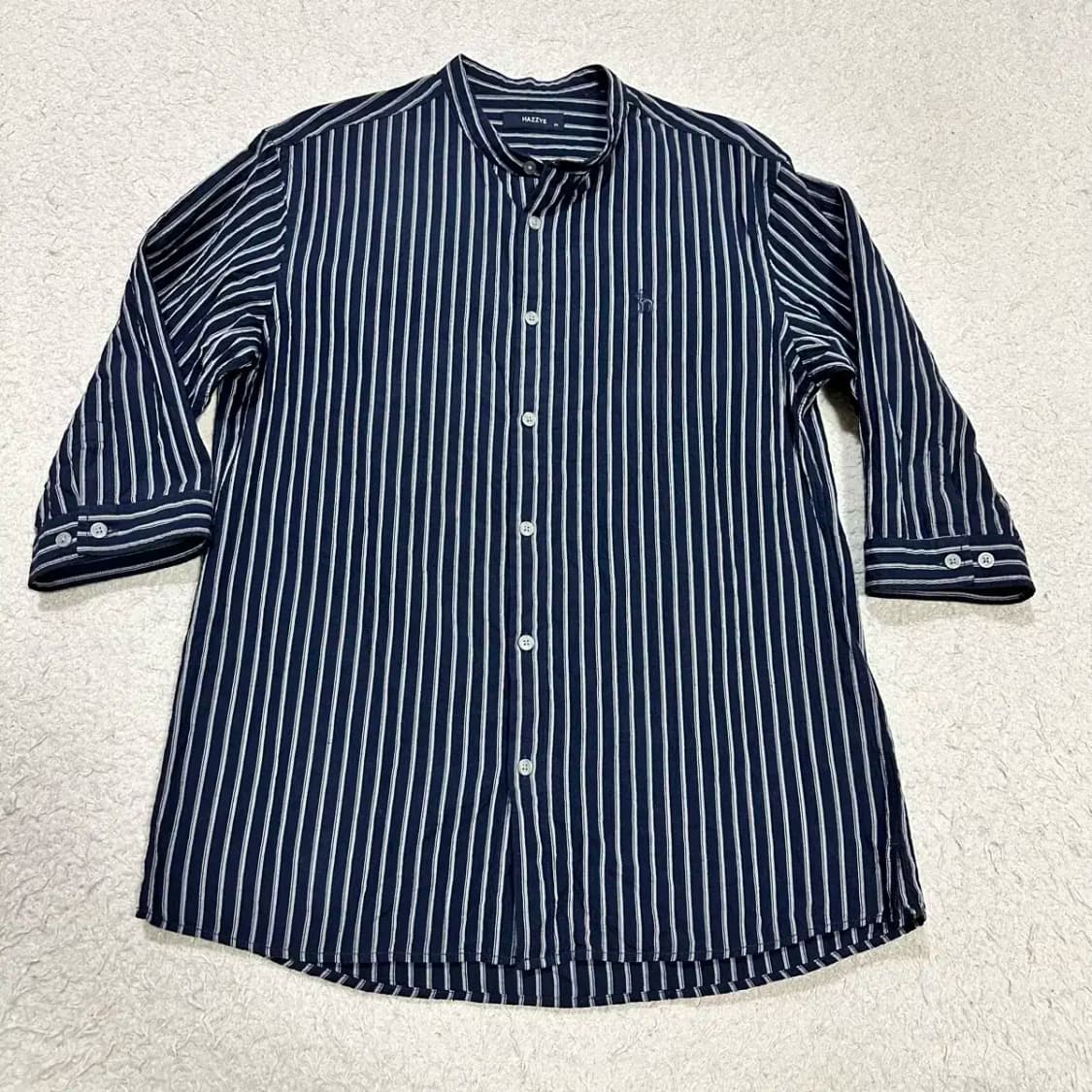 빈폴 셔츠 스트라이프 네이비 95 상품이미지1