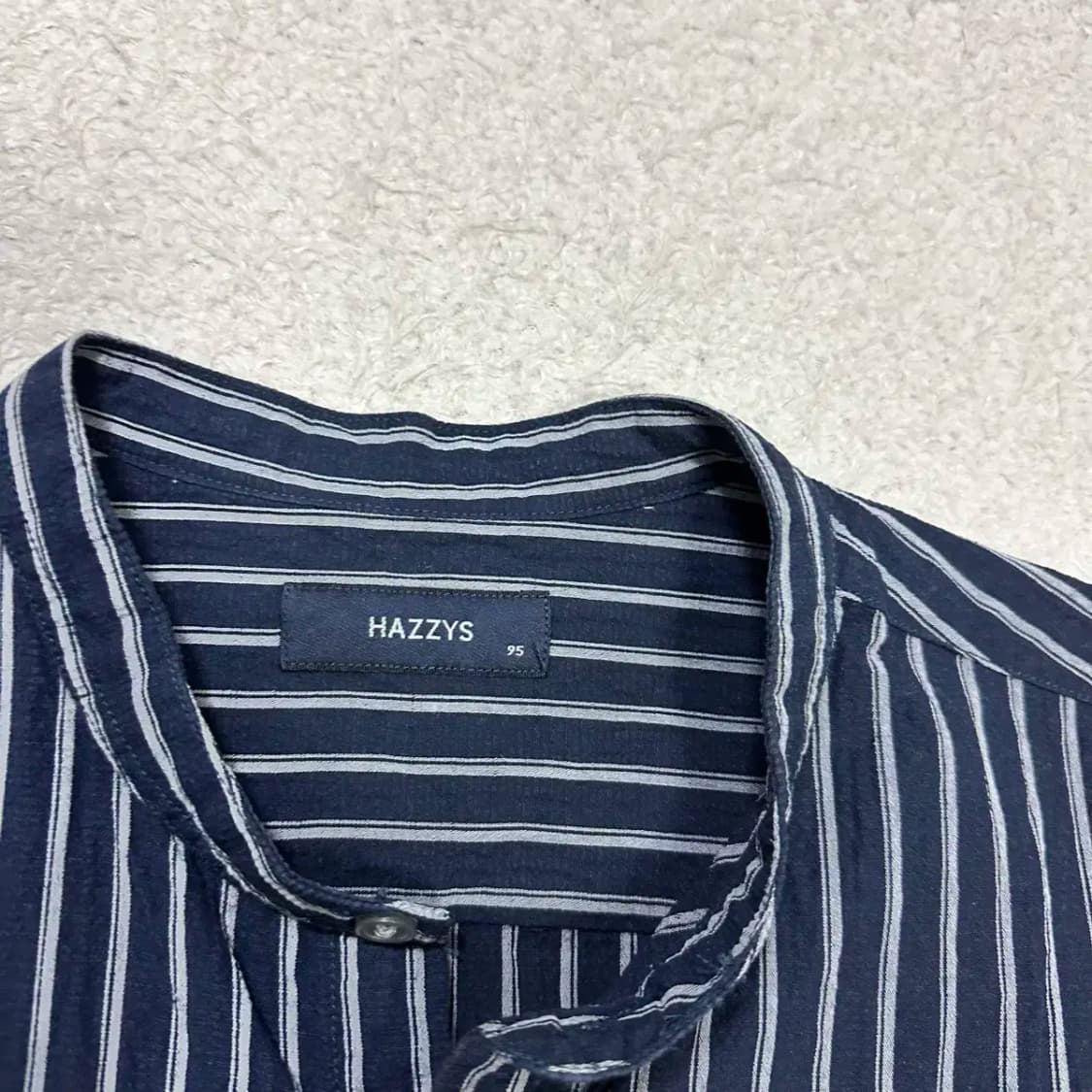 빈폴 셔츠 스트라이프 네이비 95 상품이미지3
