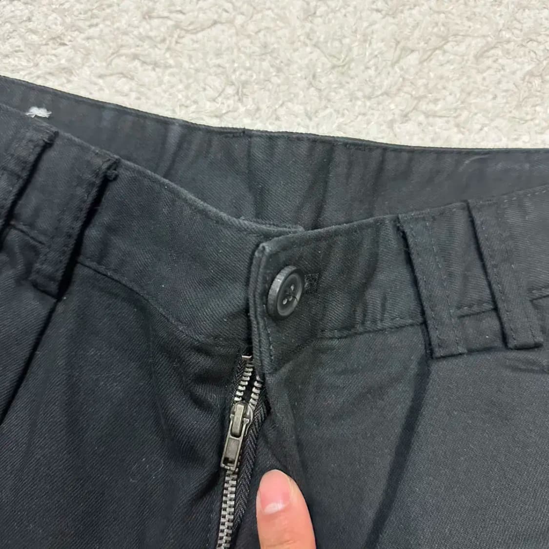 자라 면바지 블랙 상품이미지2