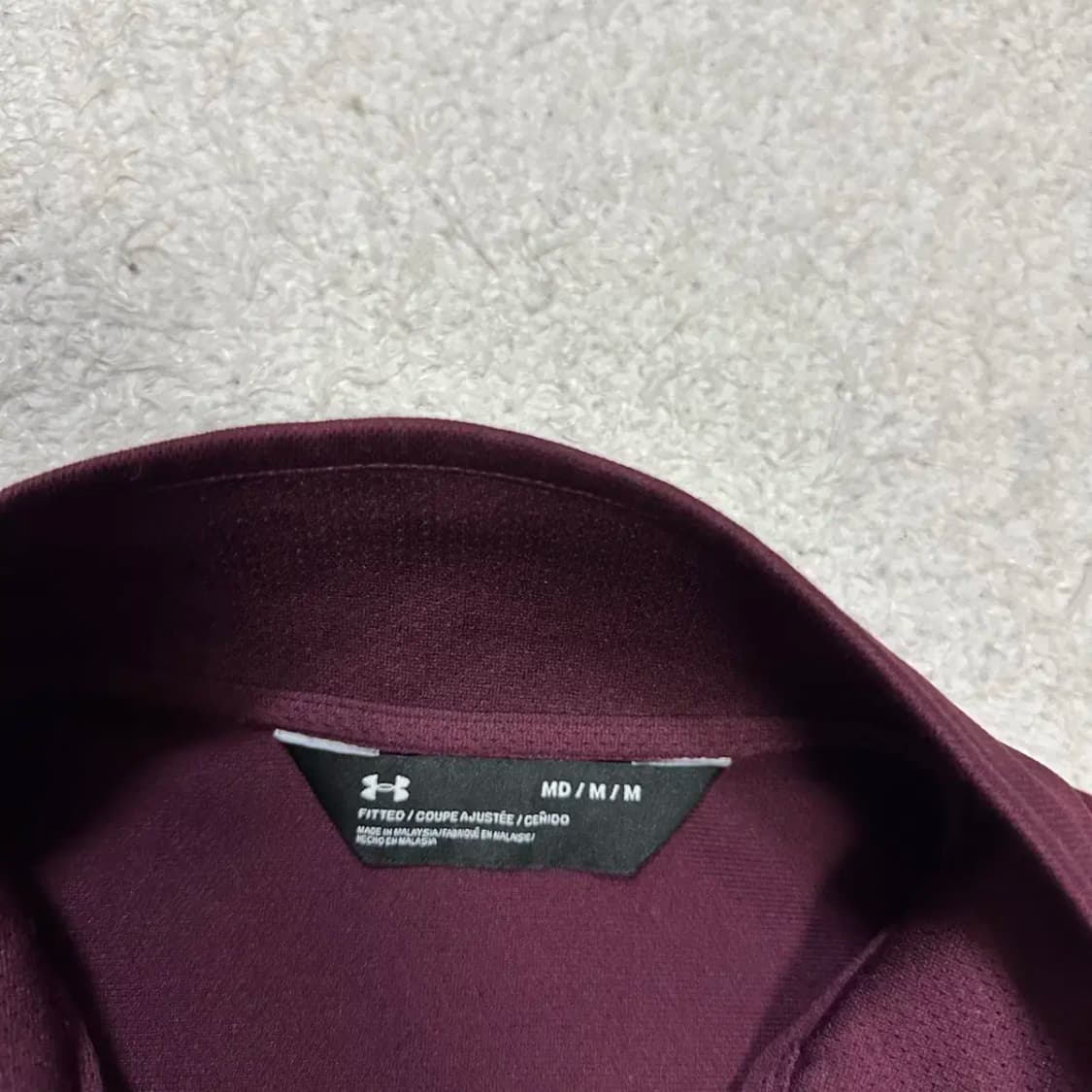 언더아머 져지 집업 자켓 m 상품이미지3