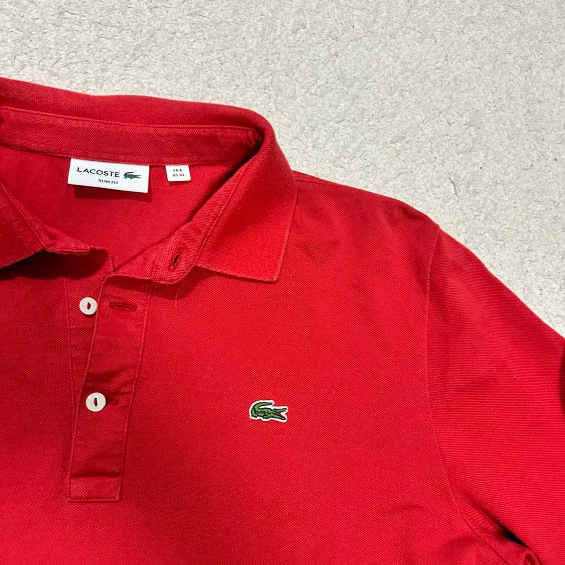 라코스테 긴팔 카라티 슬림핏 xl 110 상품이미지2