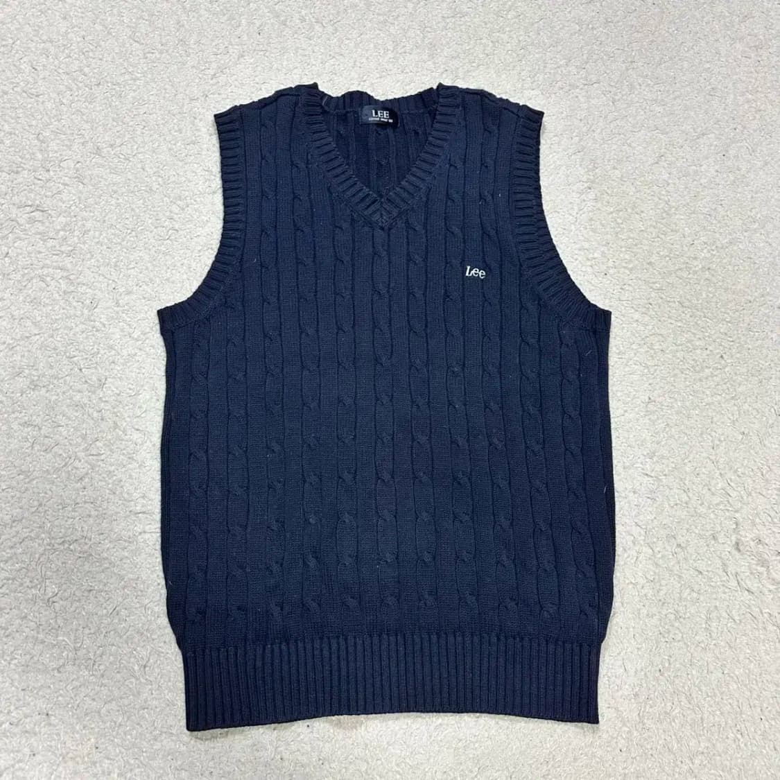 lee 니트 조끼 베스트 90 상품이미지1