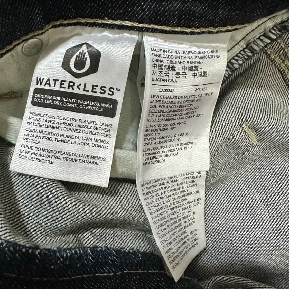 리바이스 511 청바지 데님 팬츠 32인치 상품이미지3