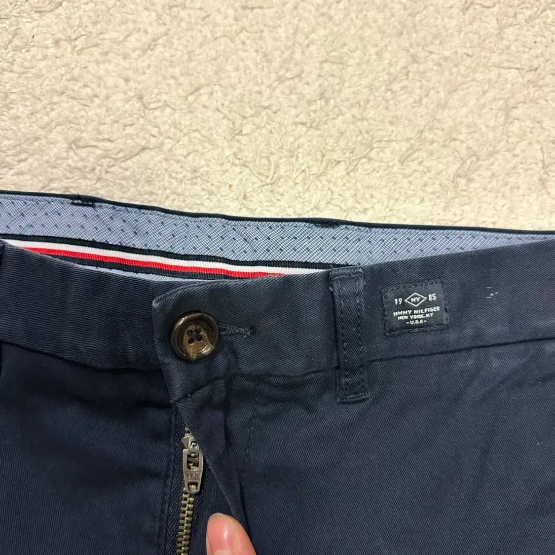 타미힐피거 면바지 네이비 29인치 상품이미지2