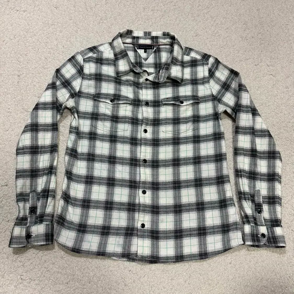 타미힐피거 셔츠 체크 164 상품이미지1