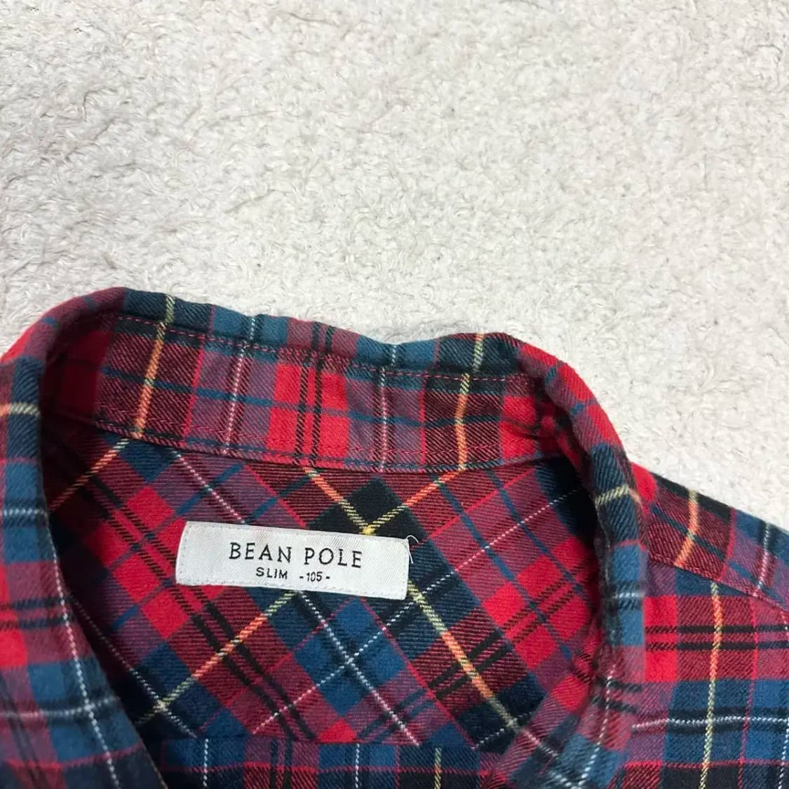 빈폴 셔츠 체크 슬림핏 105 상품이미지3