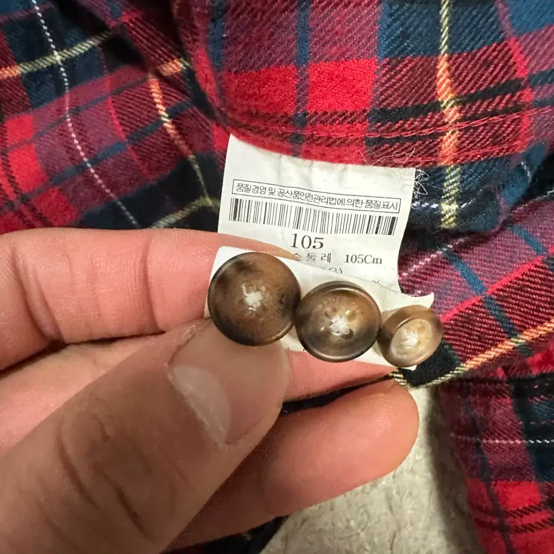 빈폴 셔츠 체크 슬림핏 105 상품이미지5