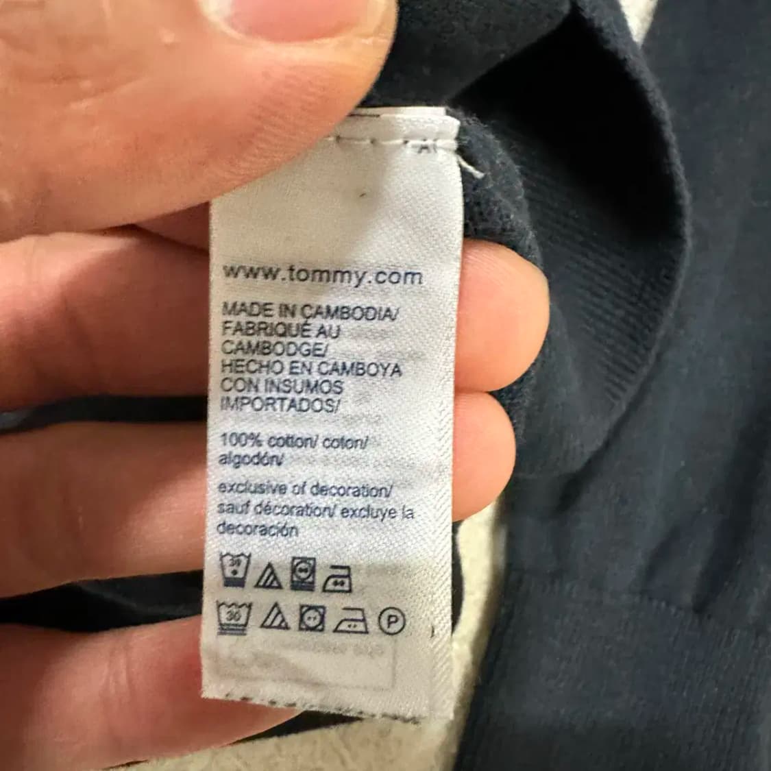 타미힐피거 니트 브이넥 m 상품이미지4