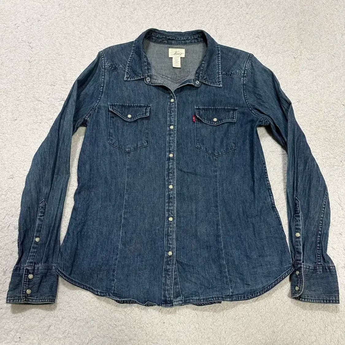리바이스 데님 셔츠 여성 L 상품이미지1