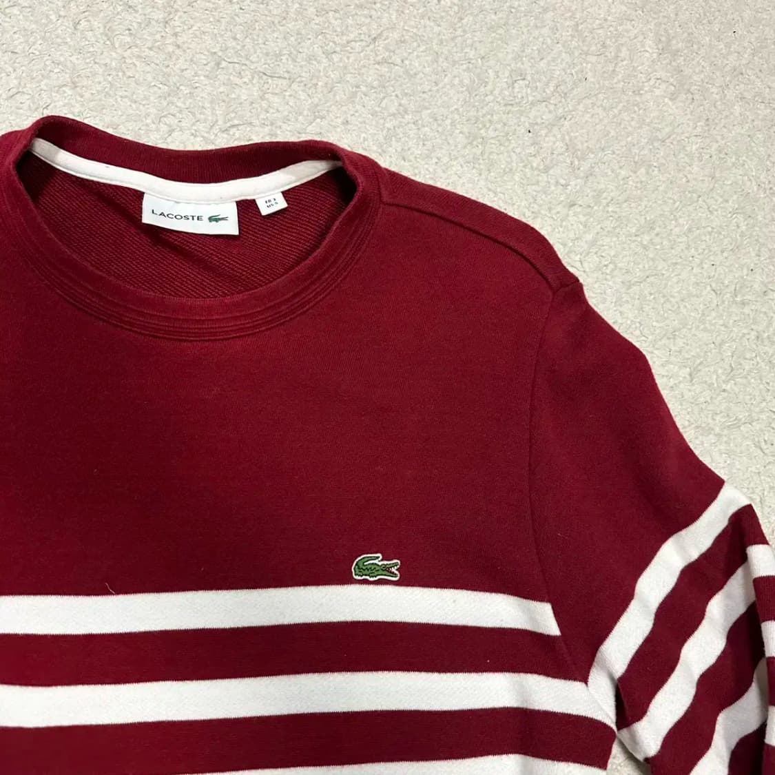 라코스테 맨투맨 s 95 상품이미지3