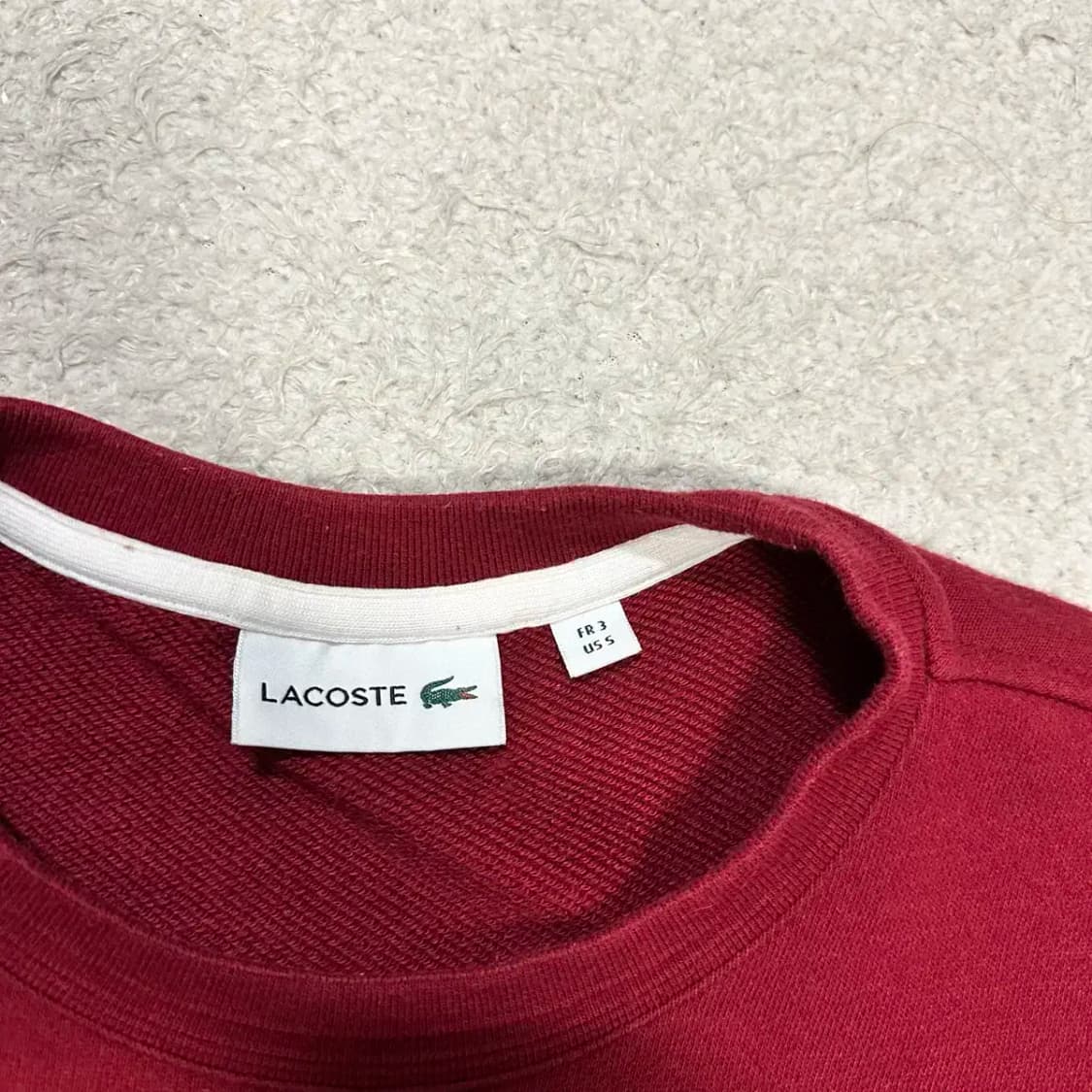 라코스테 맨투맨 s 95 상품이미지4