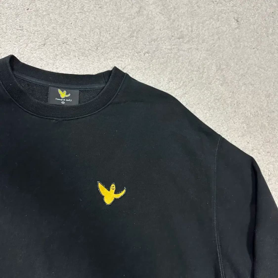 와릿이즌 맨투맨 블랙 xl 105 상품이미지3