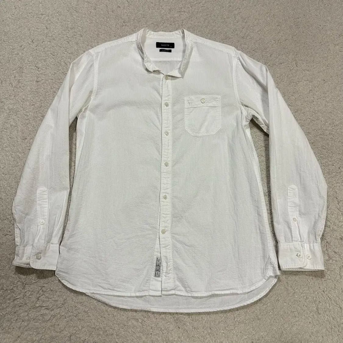 헤지스 셔츠 화이트 100 상품이미지1