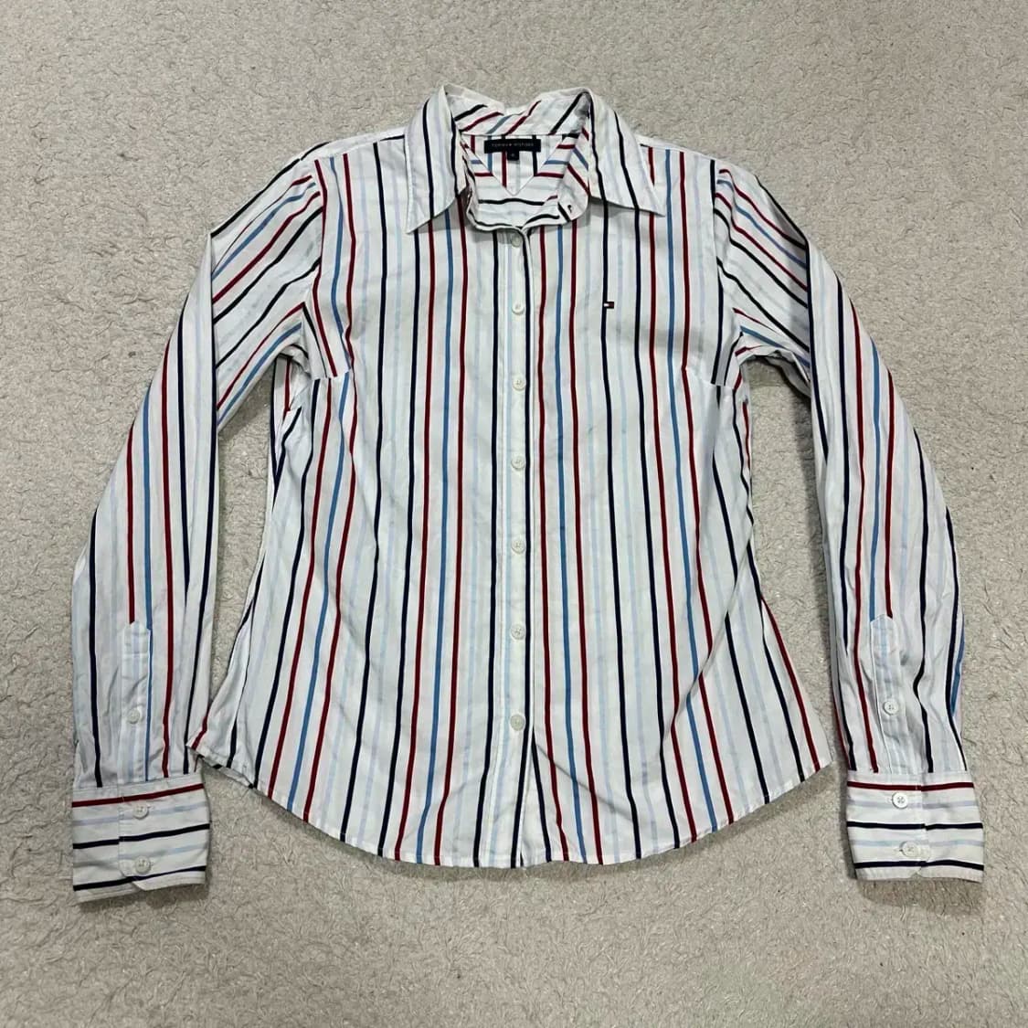 타미힐피거 셔츠 스트라이프 여성 6 상품이미지1