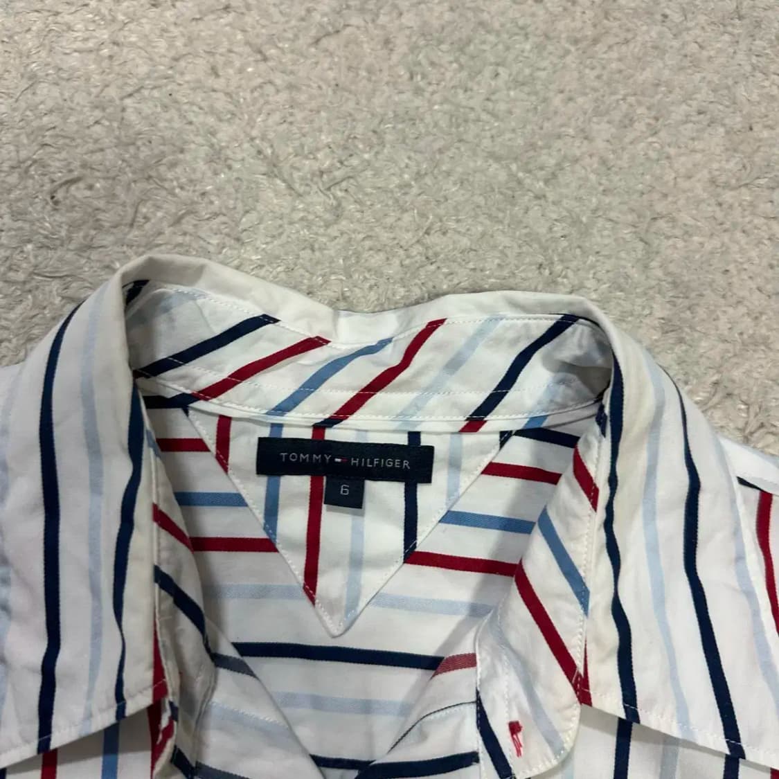 타미힐피거 셔츠 스트라이프 여성 6 상품이미지3