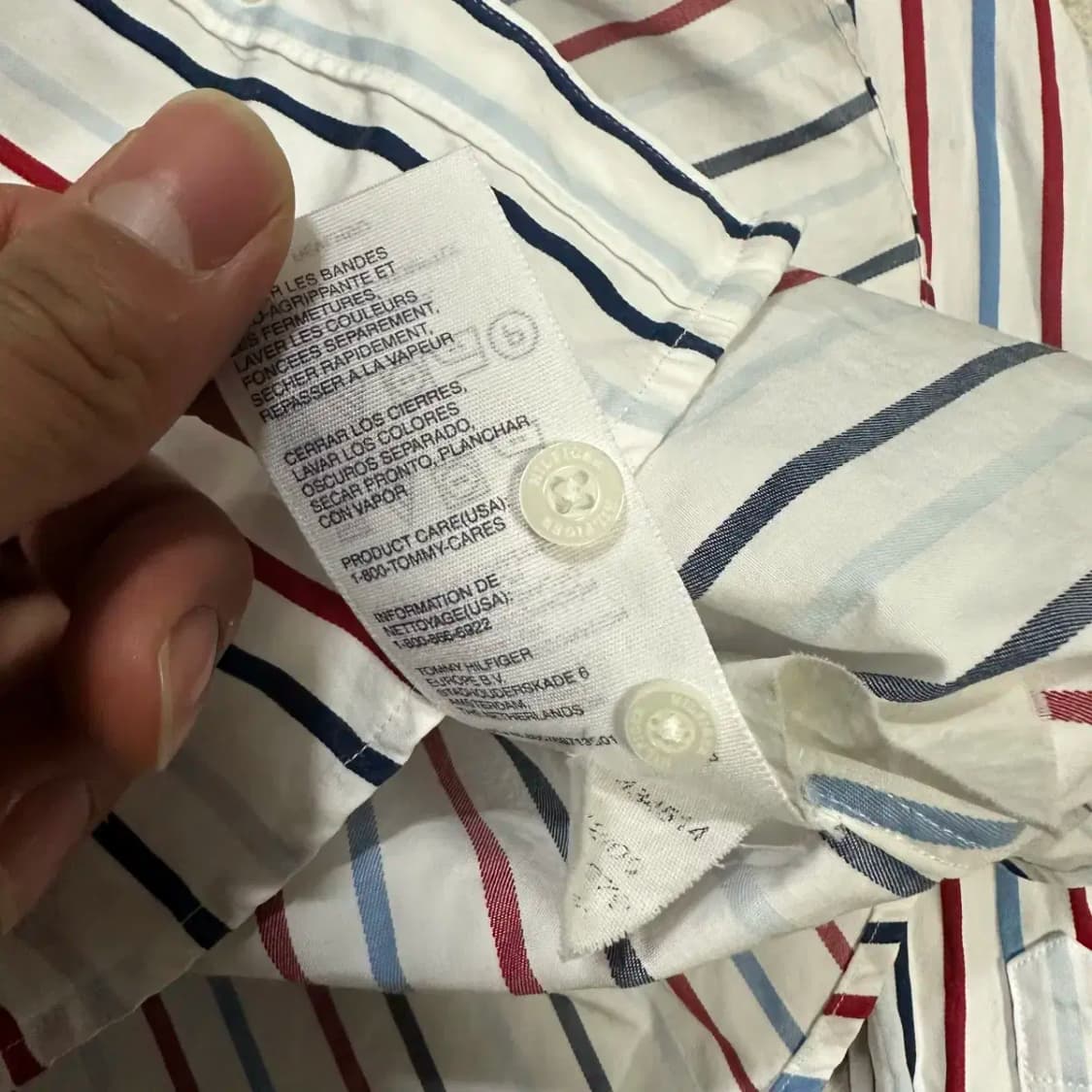 타미힐피거 셔츠 스트라이프 여성 6 상품이미지4