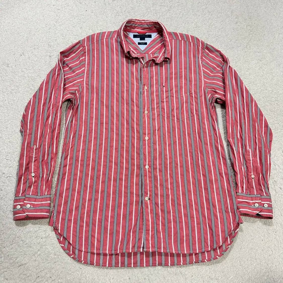 타미힐피거 셔츠 스트라이프 m 상품이미지1
