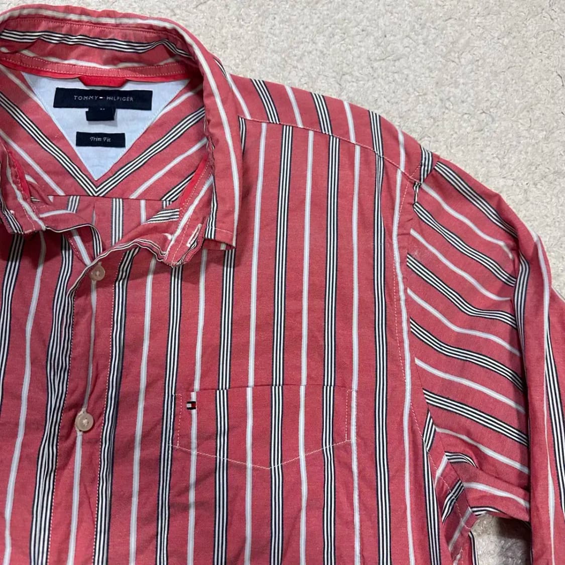 타미힐피거 셔츠 스트라이프 m 상품이미지2