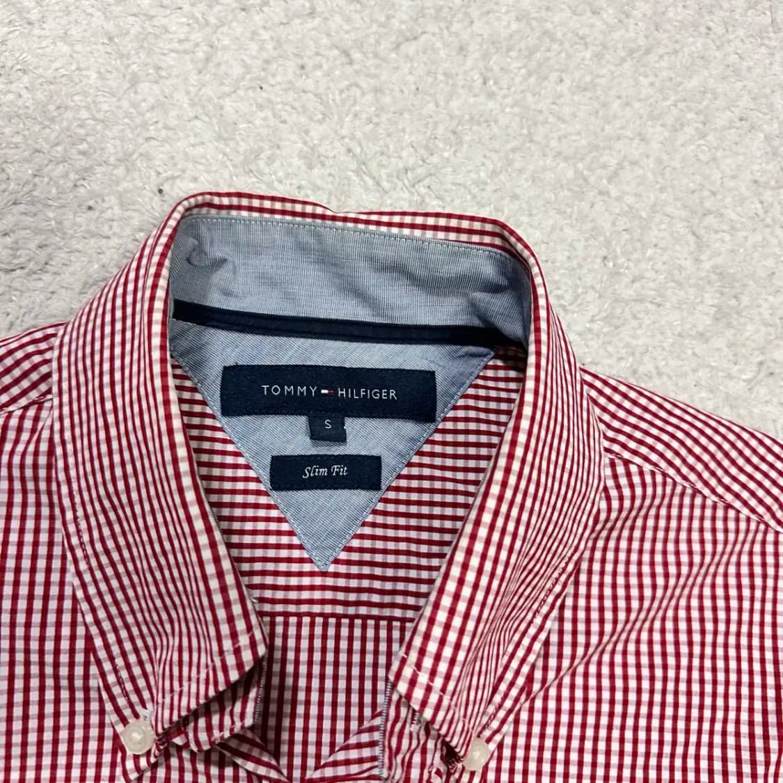 타미힐피거 셔츠 스트라이프 슬림핏 s 상품이미지3
