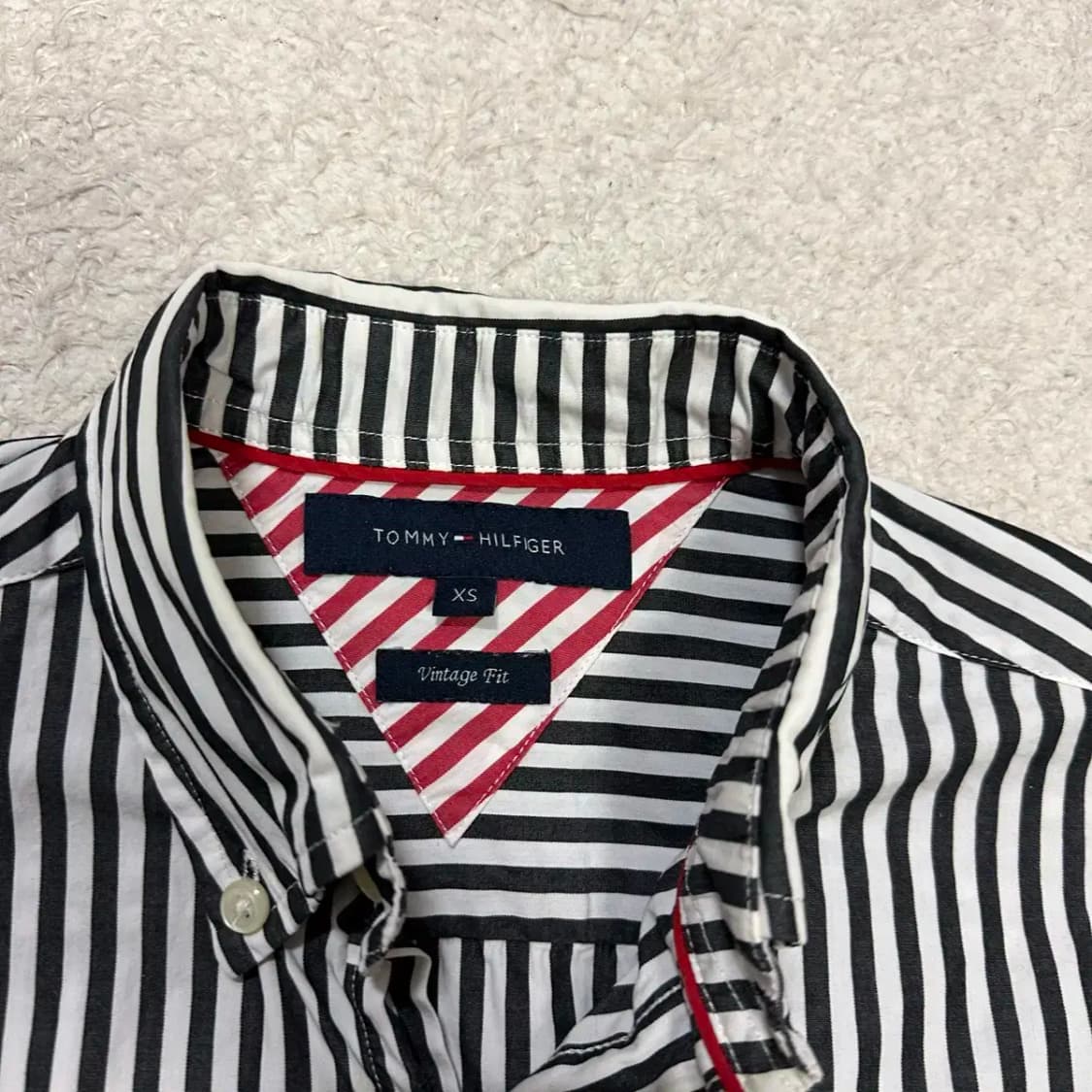 타미힐피거 셔츠 스트라이프 xs 상품이미지2