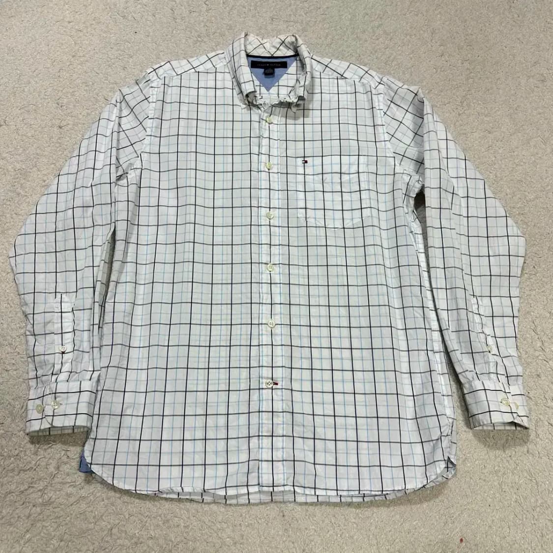 타미힐피거 셔츠 체크 상품이미지1