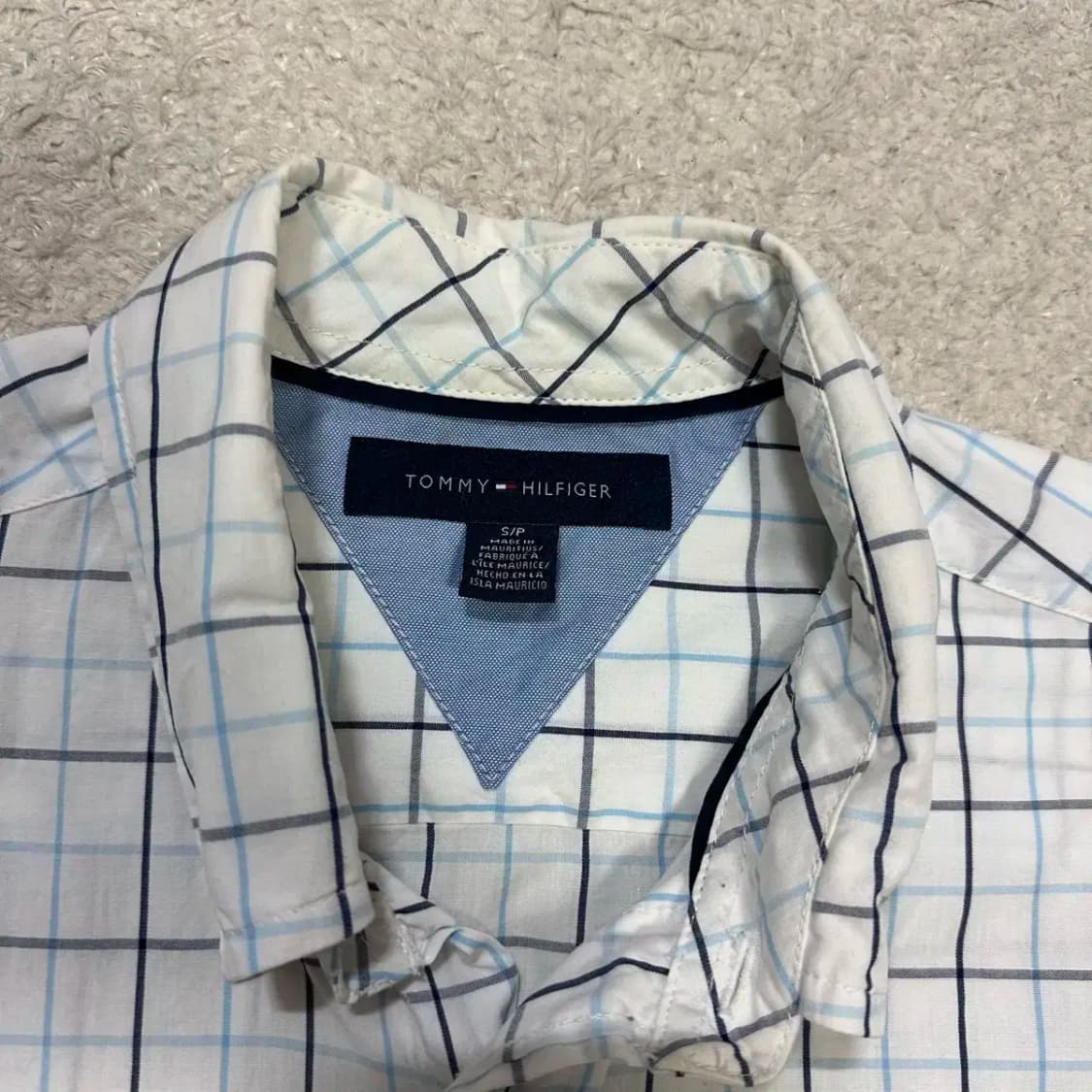 타미힐피거 셔츠 체크 상품이미지2