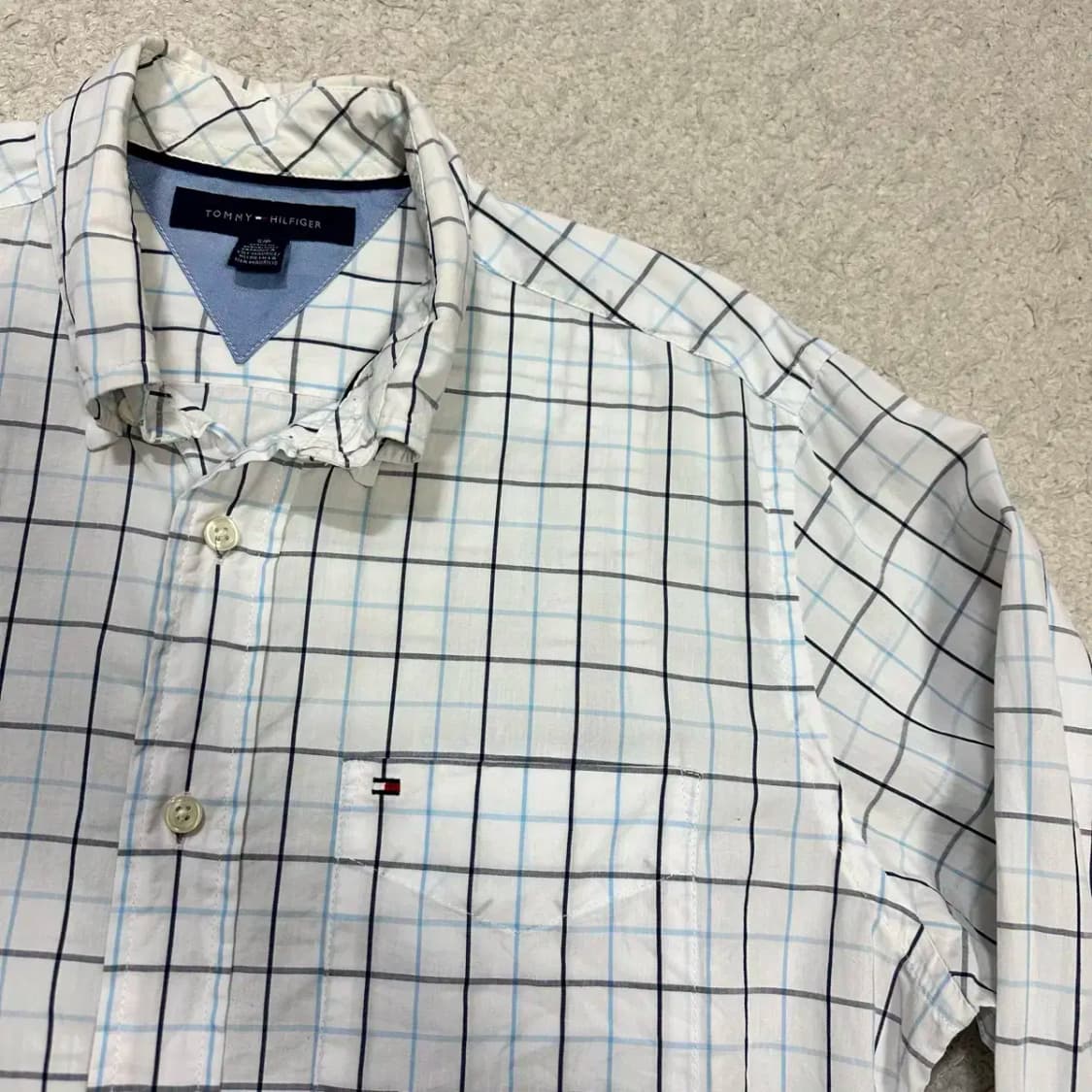 타미힐피거 셔츠 체크 상품이미지3