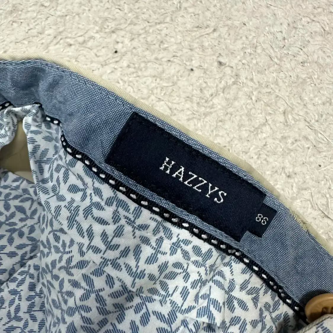 헤지스 면바지 치노 팬츠 34인치 상품이미지4