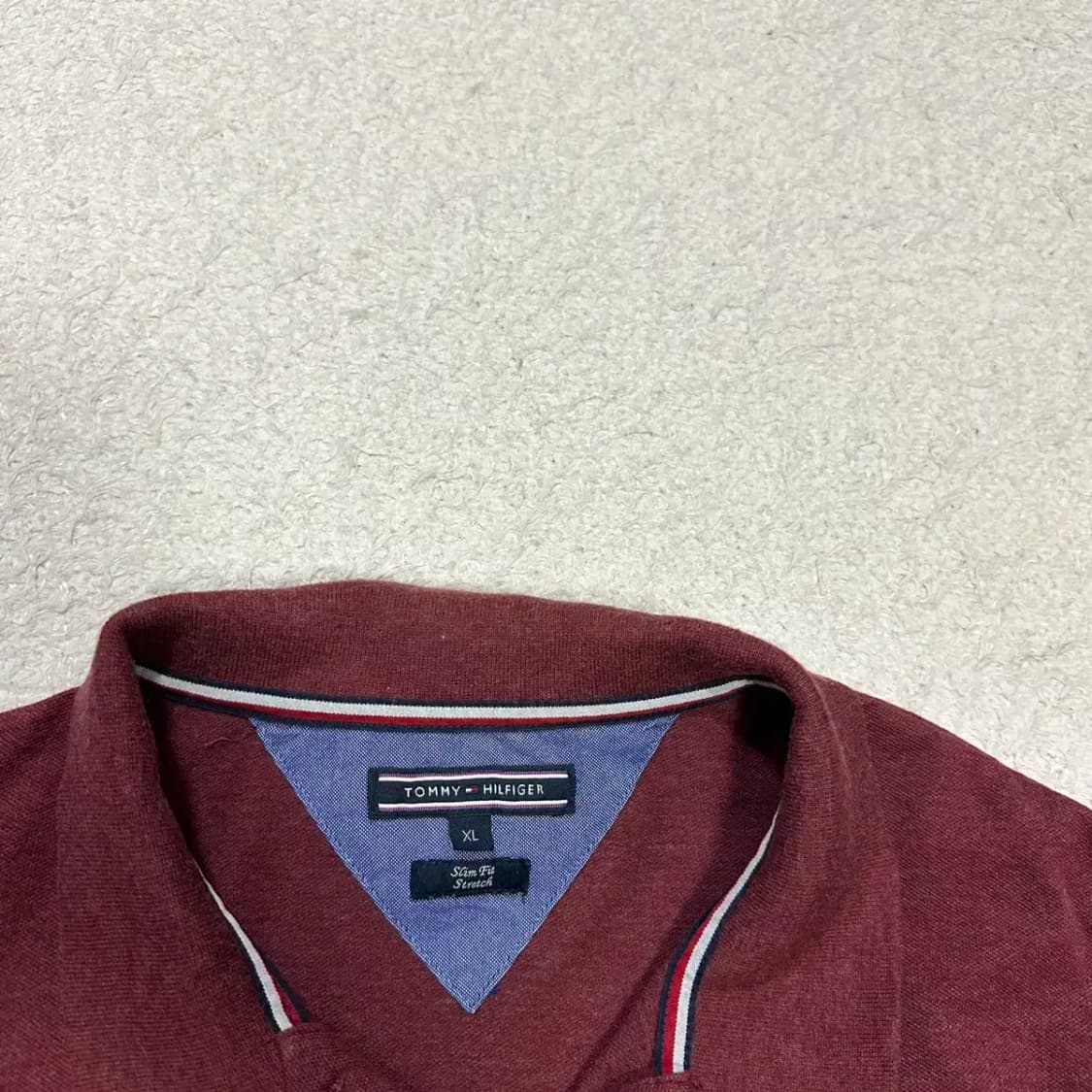 타미힐피거 긴팔 카라티 xl 상품이미지2