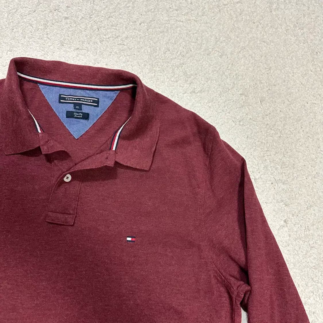 타미힐피거 긴팔 카라티 xl 상품이미지3