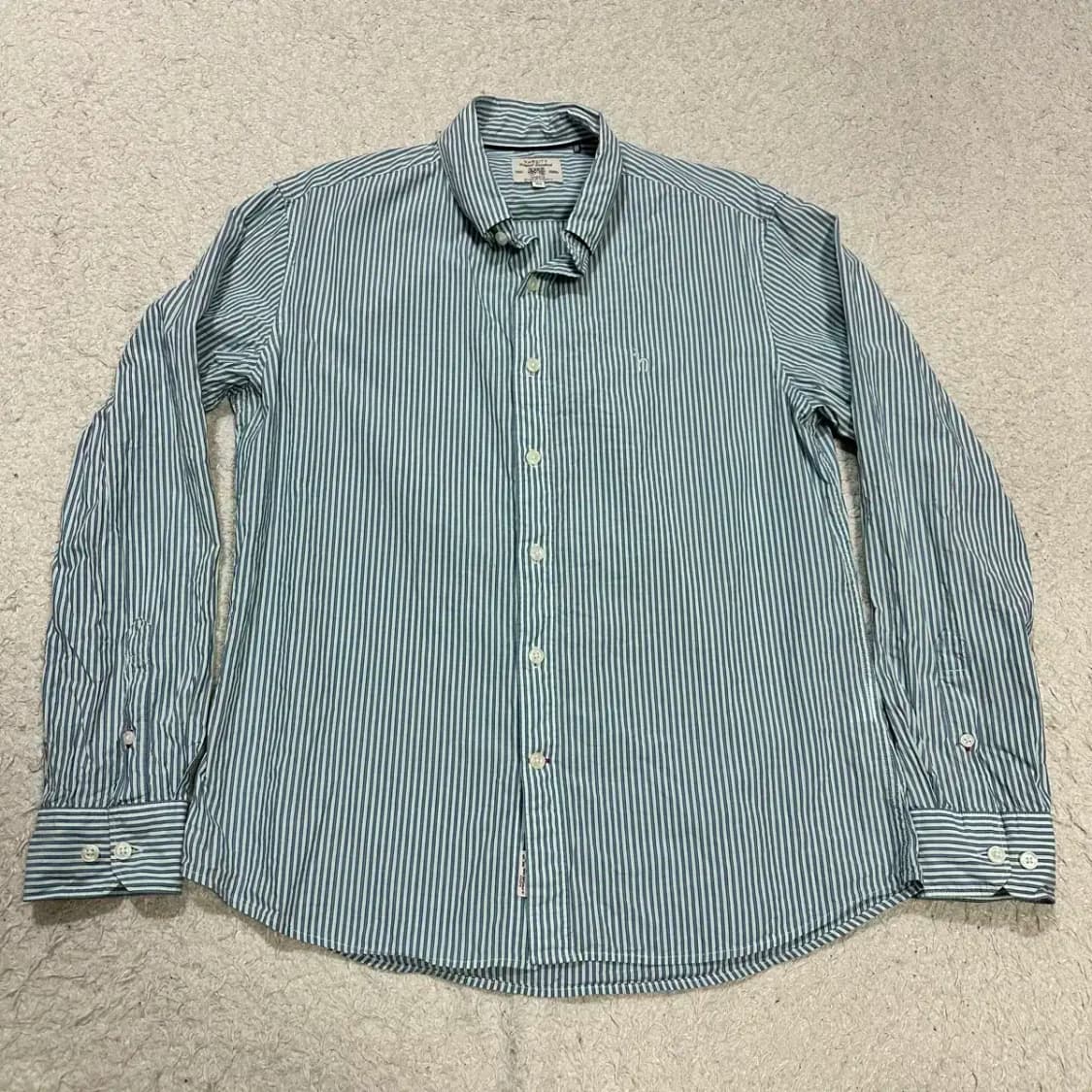 헤지스 셔츠 스트라이프 100 상품이미지1