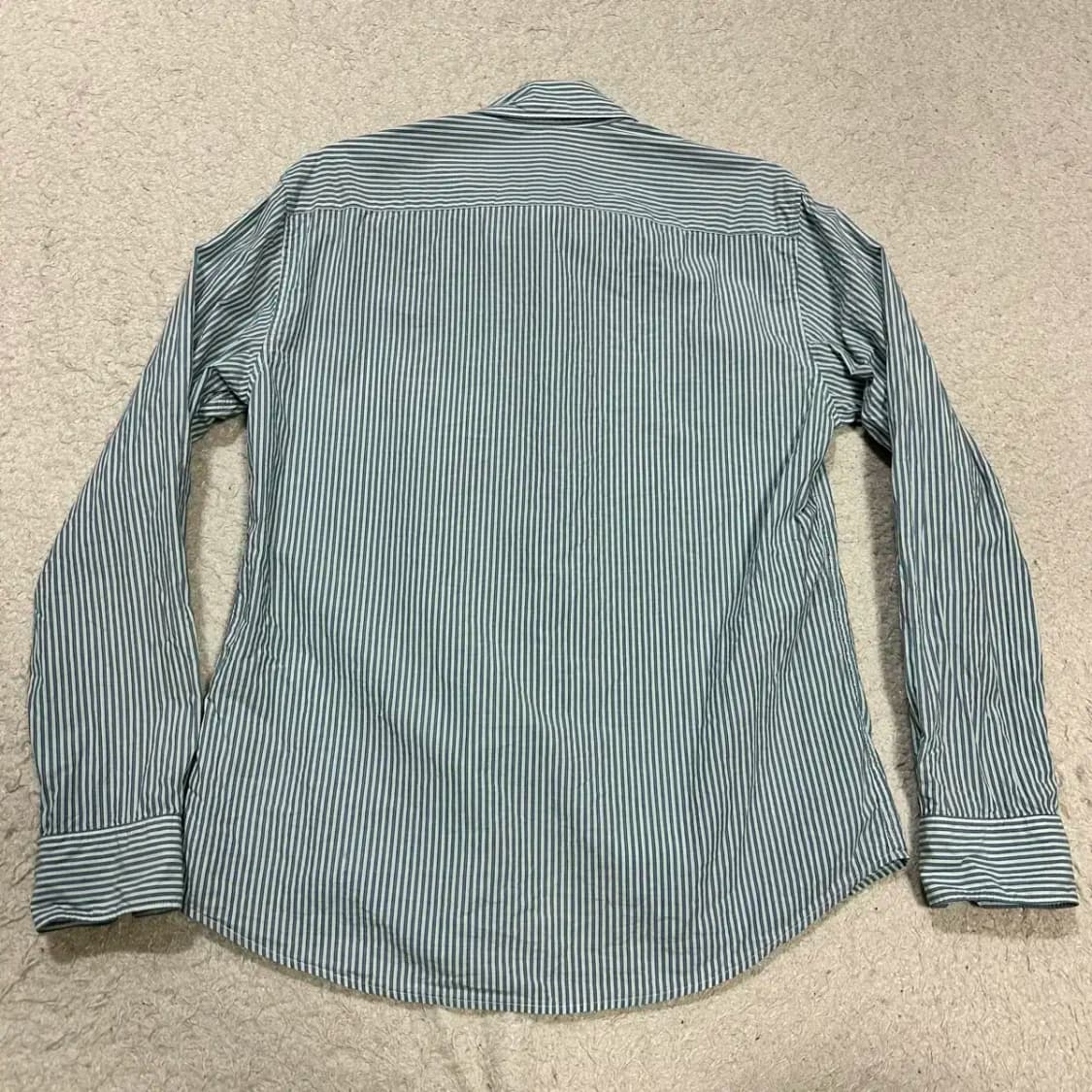 헤지스 셔츠 스트라이프 100 상품이미지5