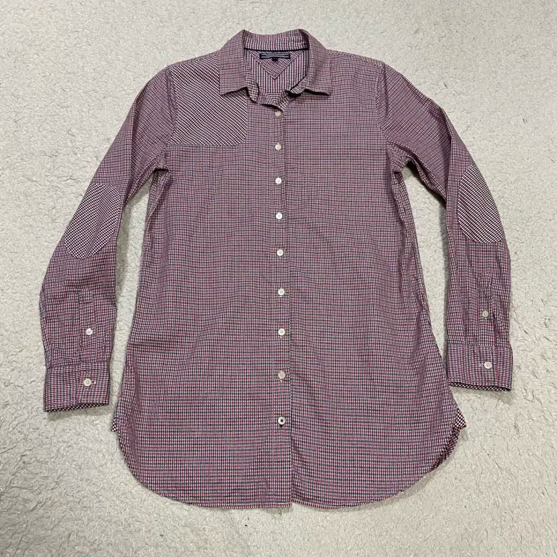 타미힐피거 셔츠 체크 여성 2 상품이미지1