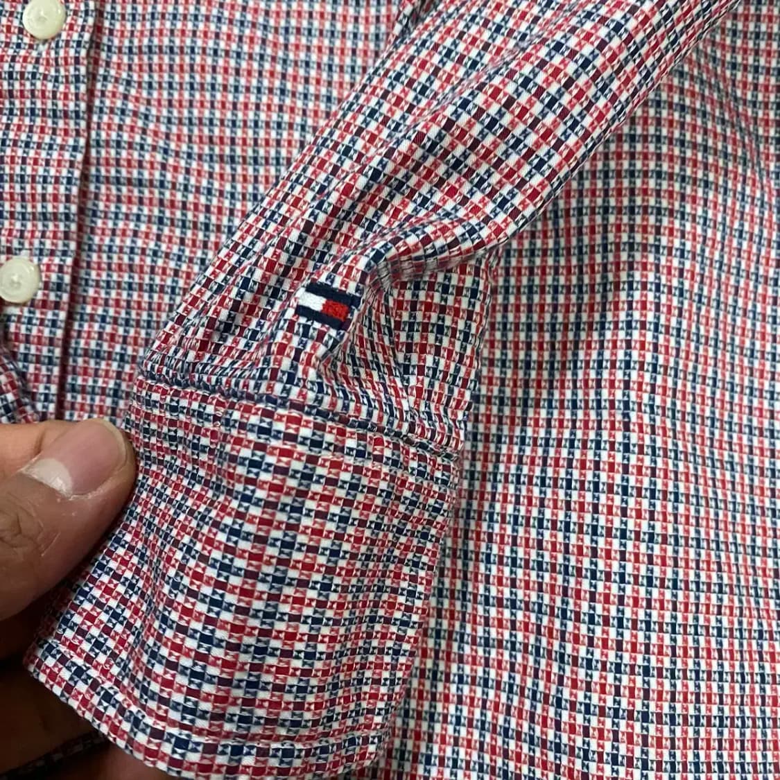 타미힐피거 셔츠 체크 여성 2 상품이미지3