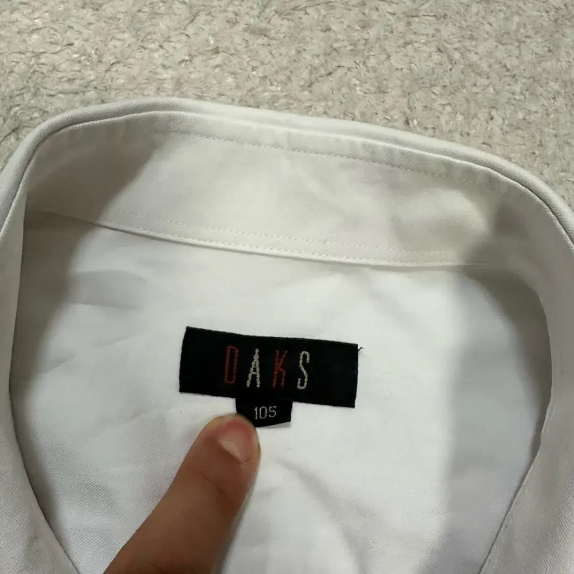 닥스 셔츠 화이트 105 상품이미지3