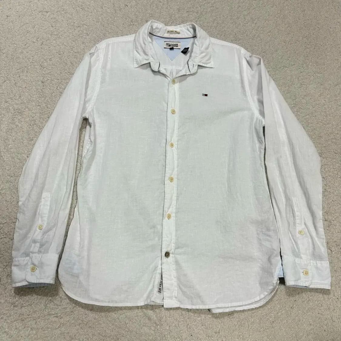 타미힐피거 셔츠 화이트 m 상품이미지1