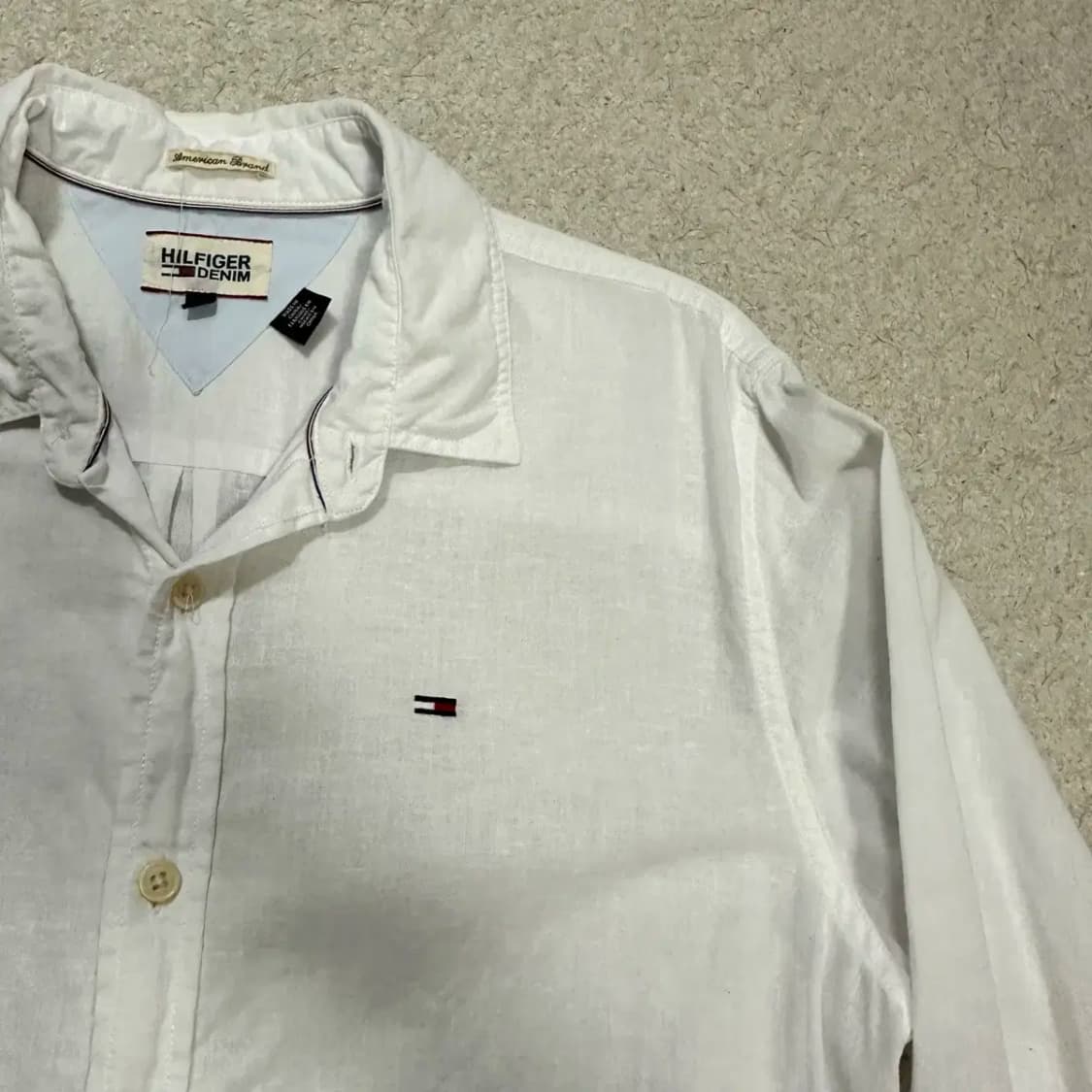 타미힐피거 셔츠 화이트 m 상품이미지3