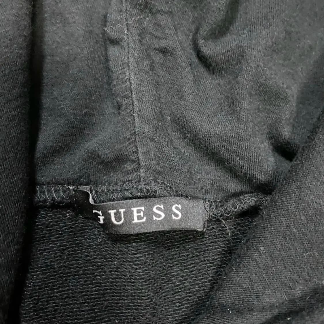 게스 후드티 블랙 L 상품이미지3