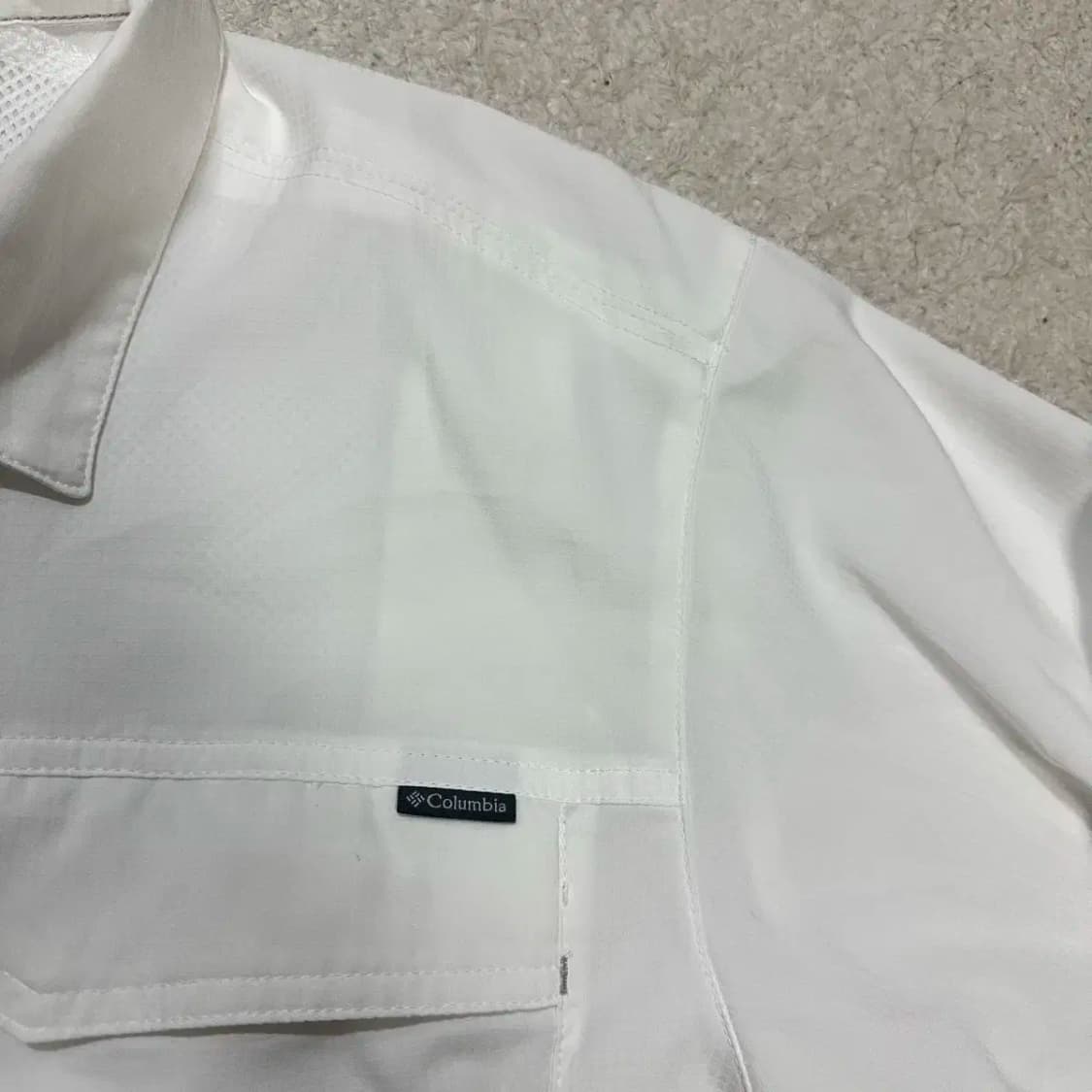 콜롬비아 셔츠 화이트 XL 상품이미지2