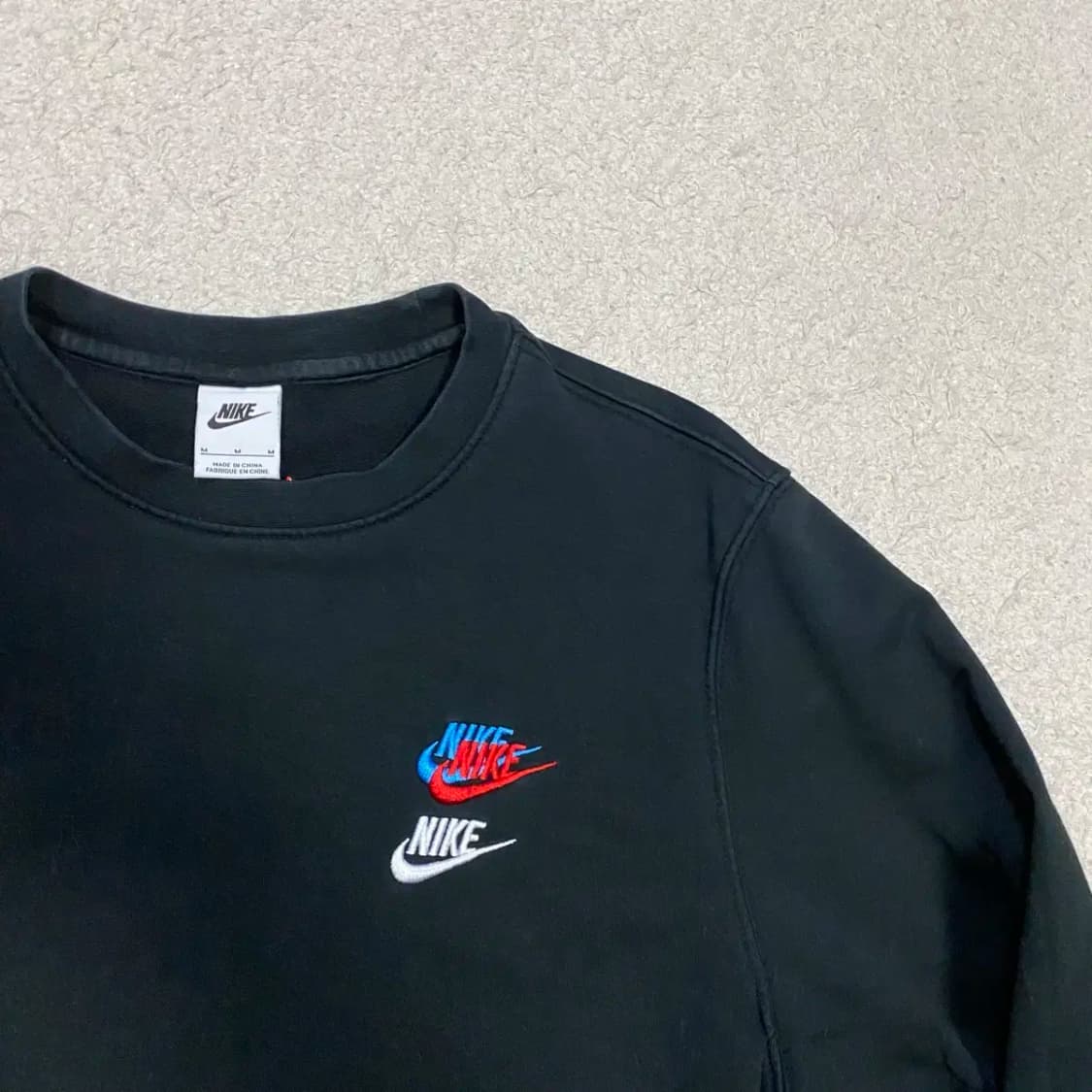 나이키 맨투맨 블랙 m 상품이미지2