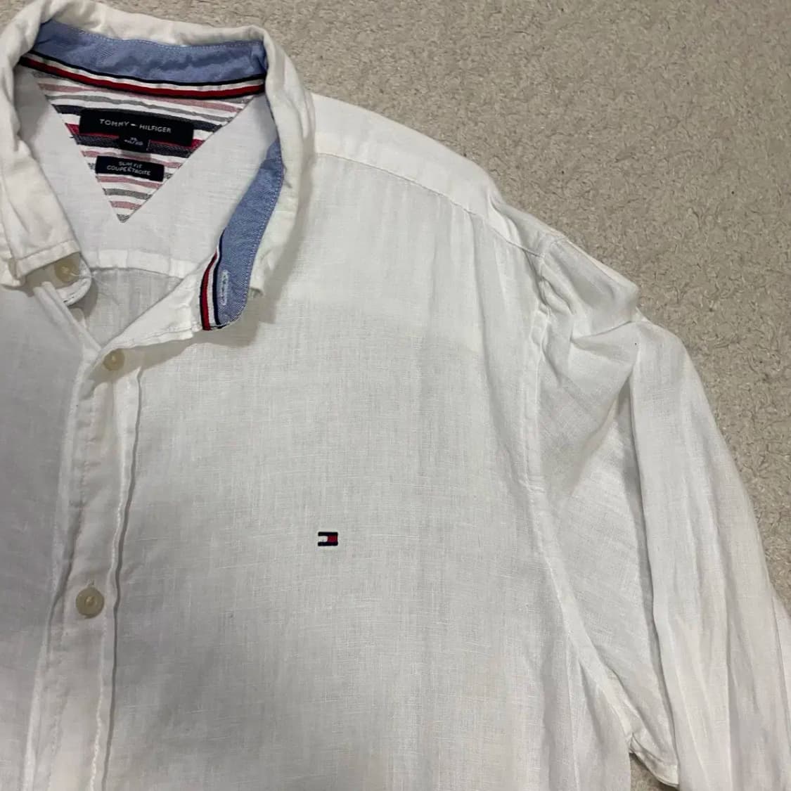 타미힐피거 린넨 셔츠 xl 상품이미지2