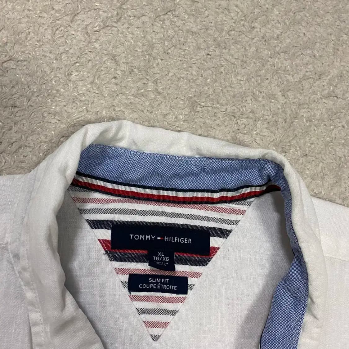 타미힐피거 린넨 셔츠 xl 상품이미지3