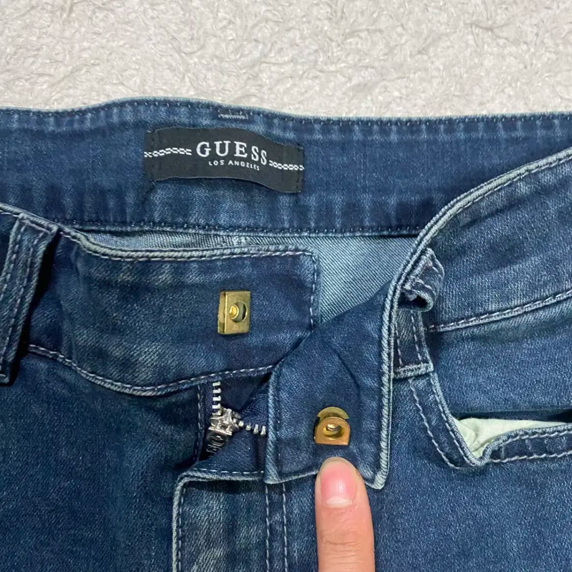 게스 청바지 데님 팬츠 여성 상품이미지2