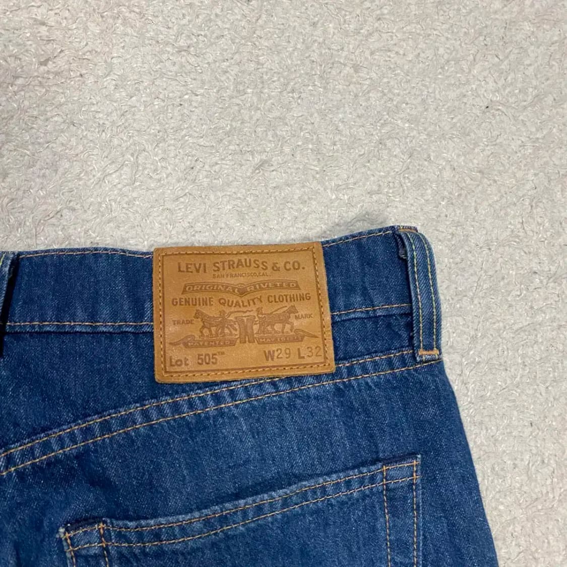 리바이스 505 청바지 데님 팬츠 30인치 상품이미지10