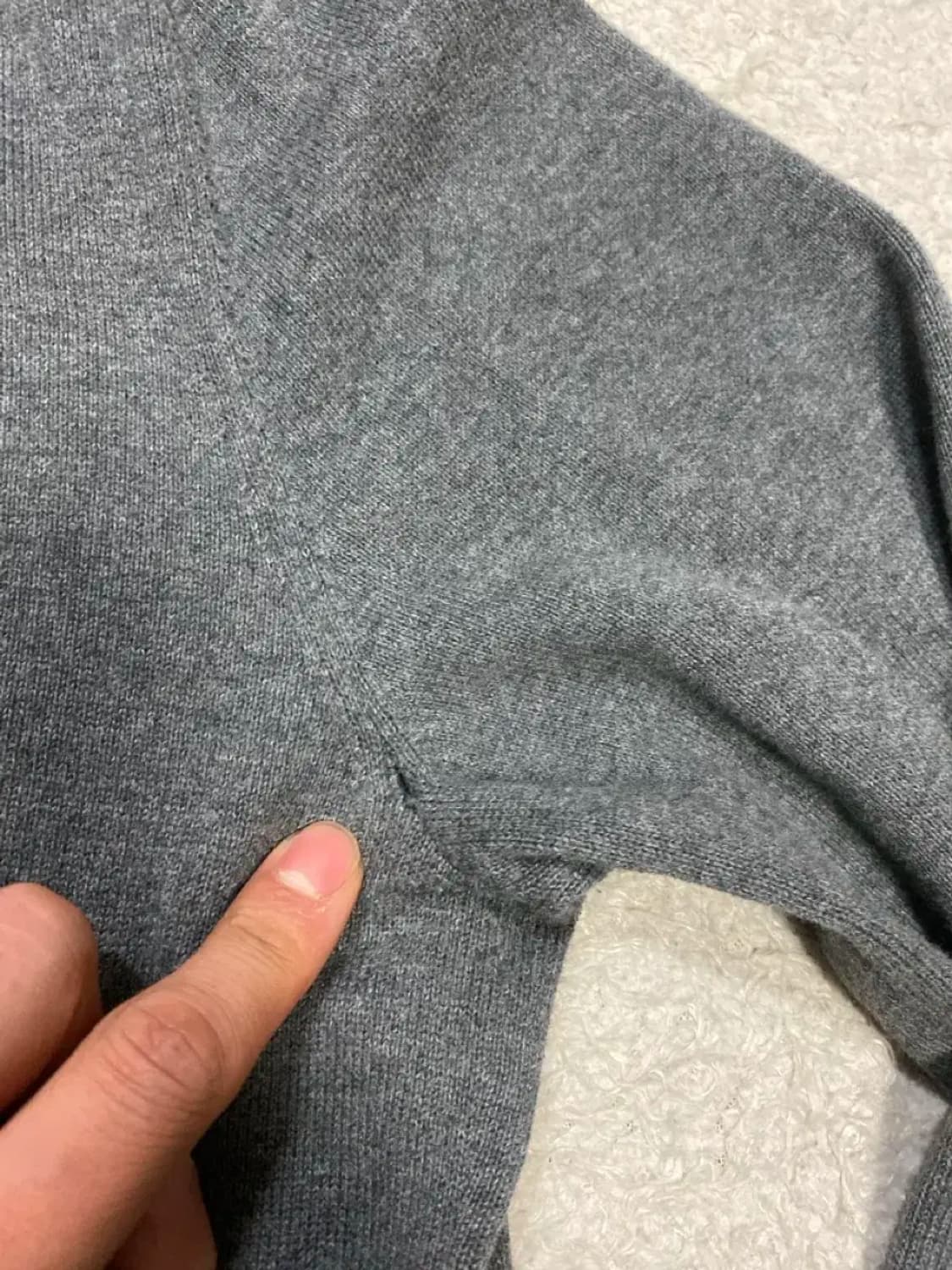 타미힐피거 아가일 니트 s 상품이미지6